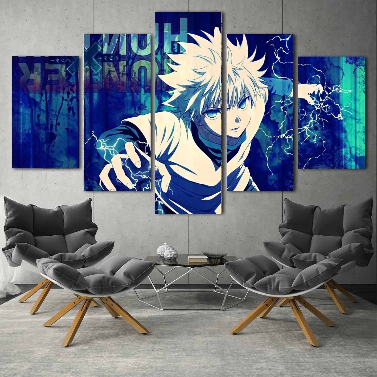 hunter x hunter anime canvas in house