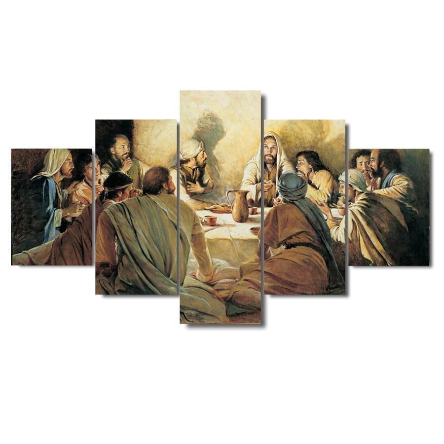 jesus the last supper 4 leinwandbilder kunstdrucke rahmen