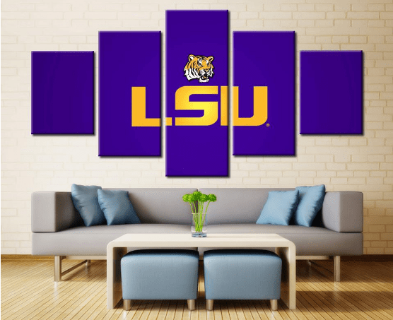 lsu tigers football team sport leinwandbilder kunstdrucke rahmen