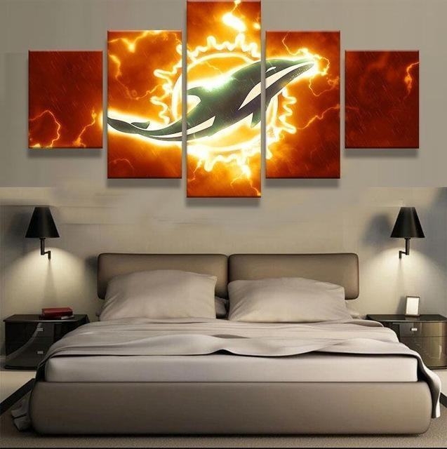 miami dolphins sport leinwandbilder kunstdrucke rahmen