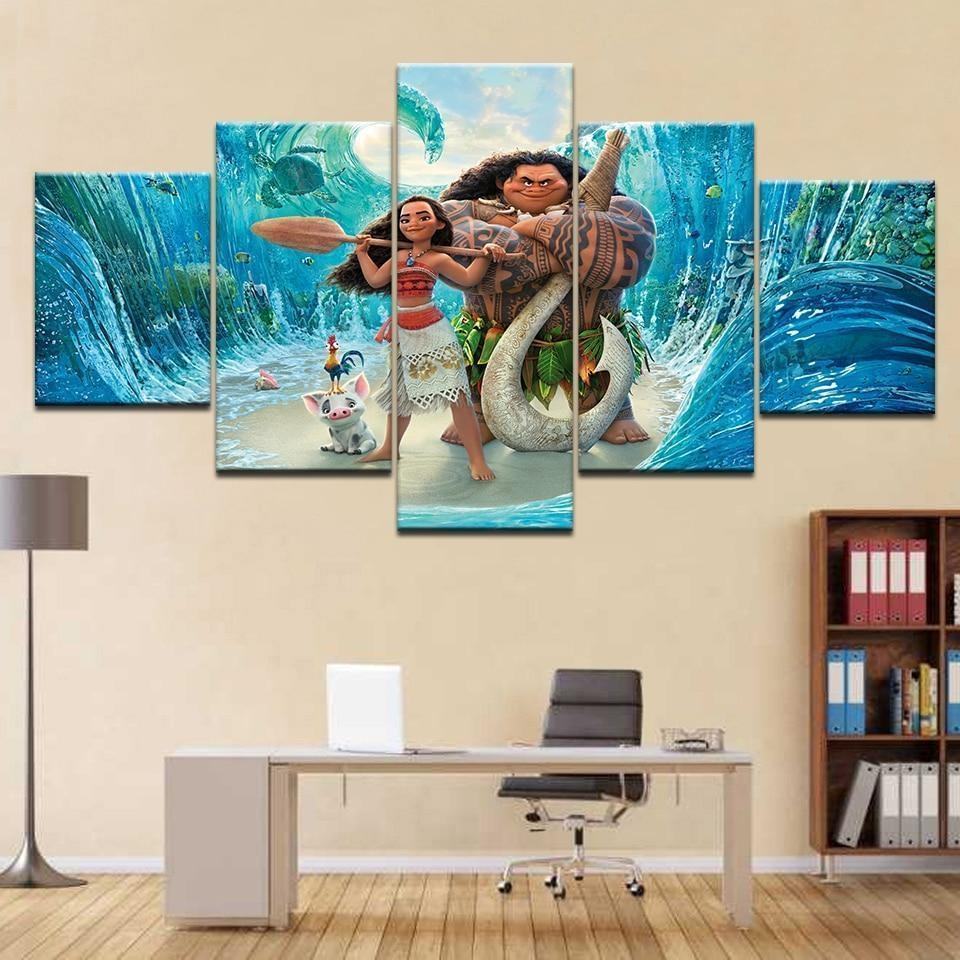 moana disney leinwandbilder kunstdrucke rahmen