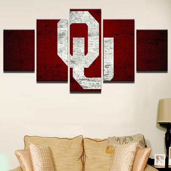 oklahoma sooners football sport leinwandbilder kunstdrucke rahmen