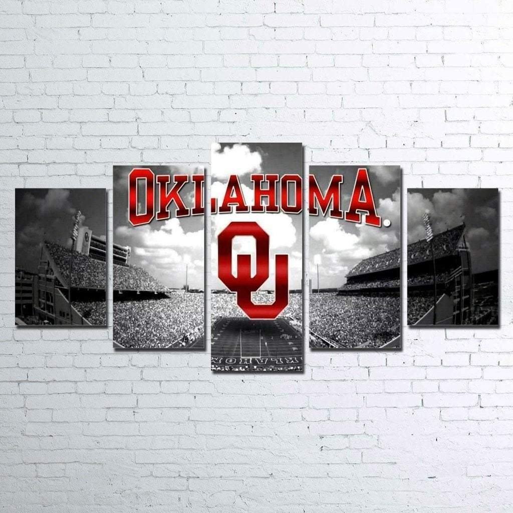 oklahoma sooners sport leinwandbilder kunstdrucke rahmen