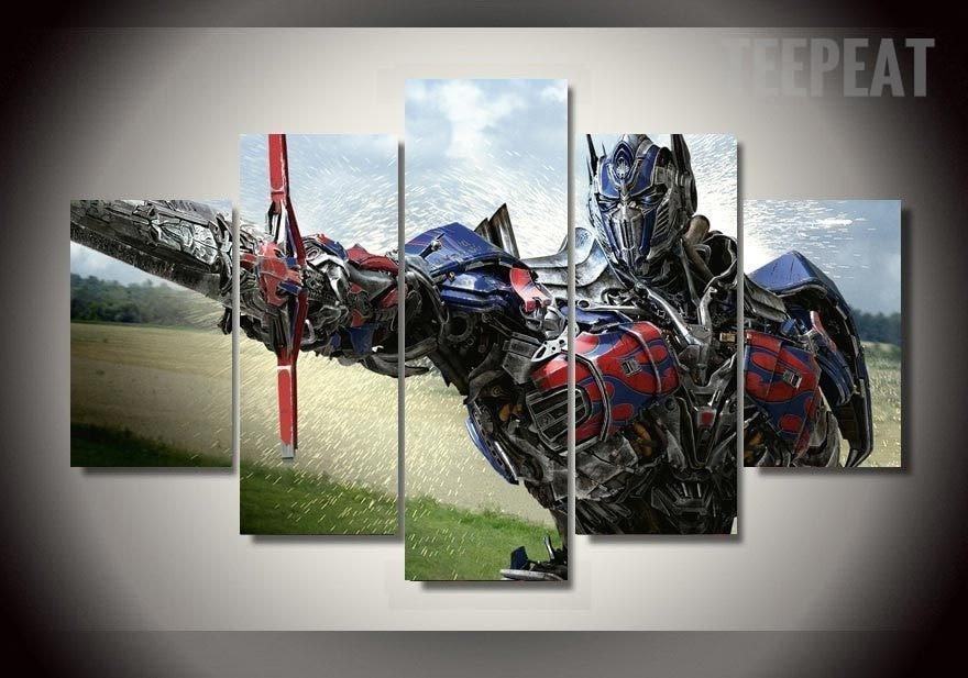 optimus prime transformers movie leinwandbilder kunstdrucke rahmen