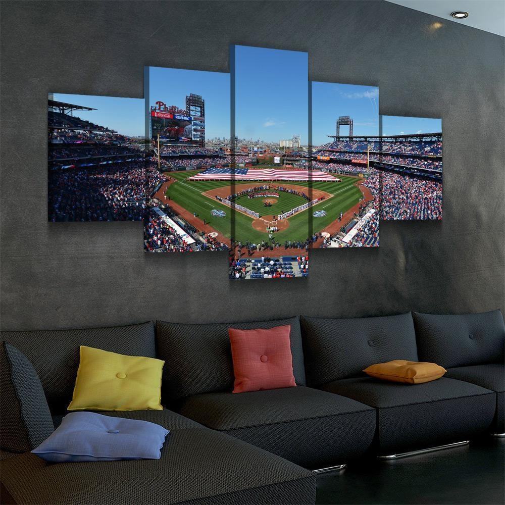 philadelphia phillies citizens bank park baseball leinwandbilder kunstdrucke rahmen