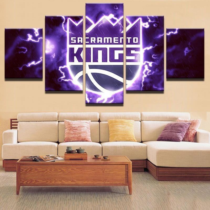 sacramento kings nba basketball leinwandbilder kunstdrucke rahmen