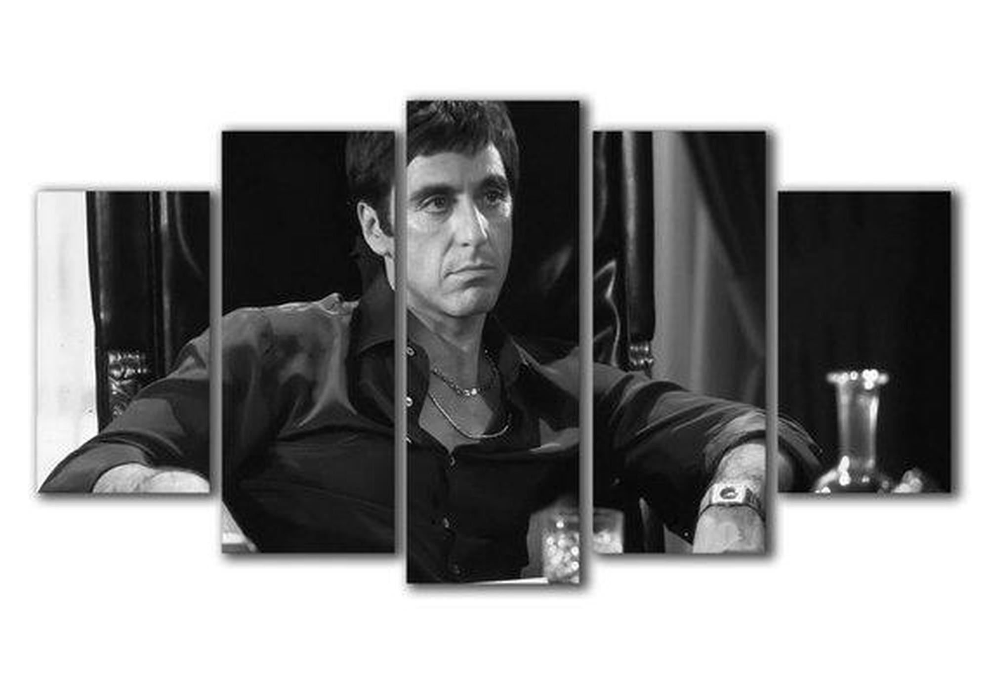 scarface tony montana character 1 celebrity leinwandbilder kunstdrucke rahmen