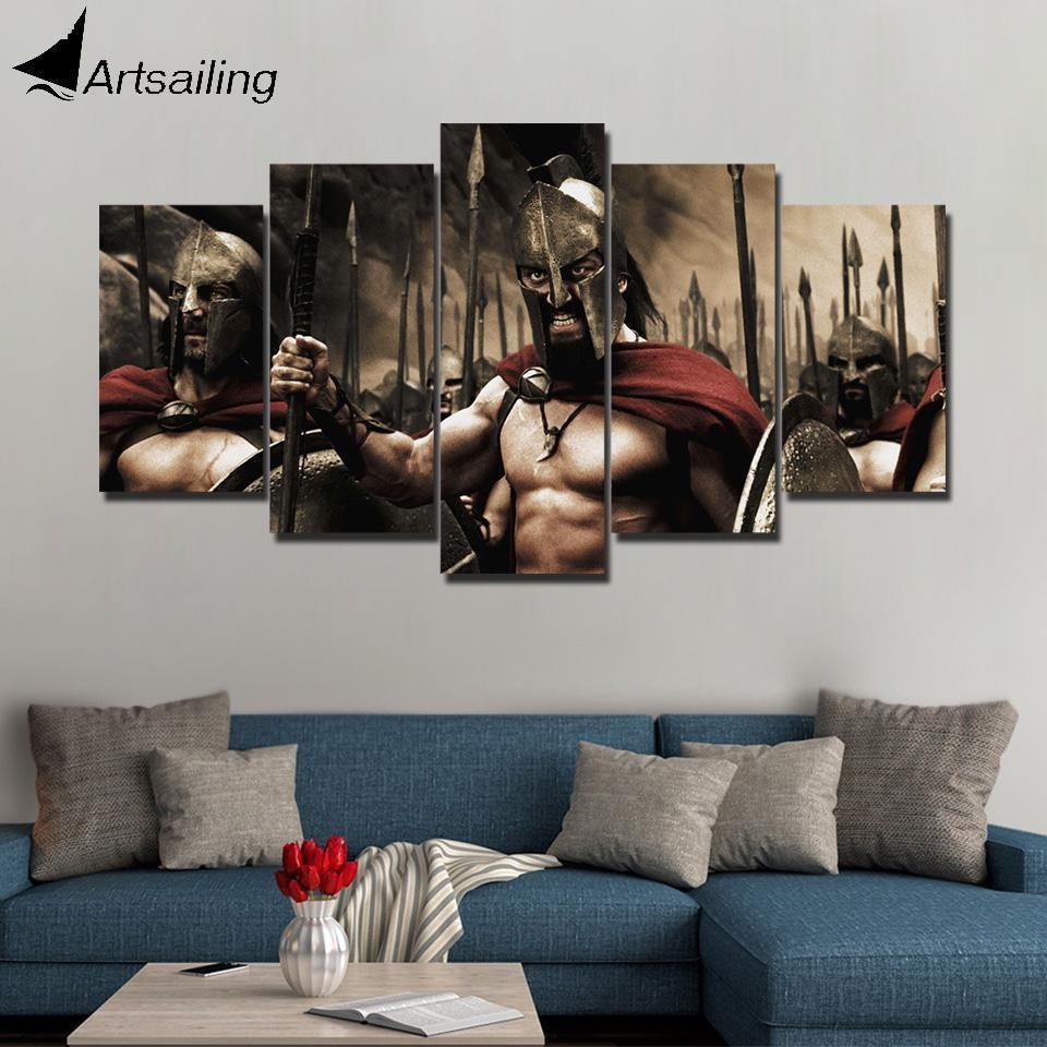 spartan three hundred warriors movie leinwandbilder kunstdrucke rahmen