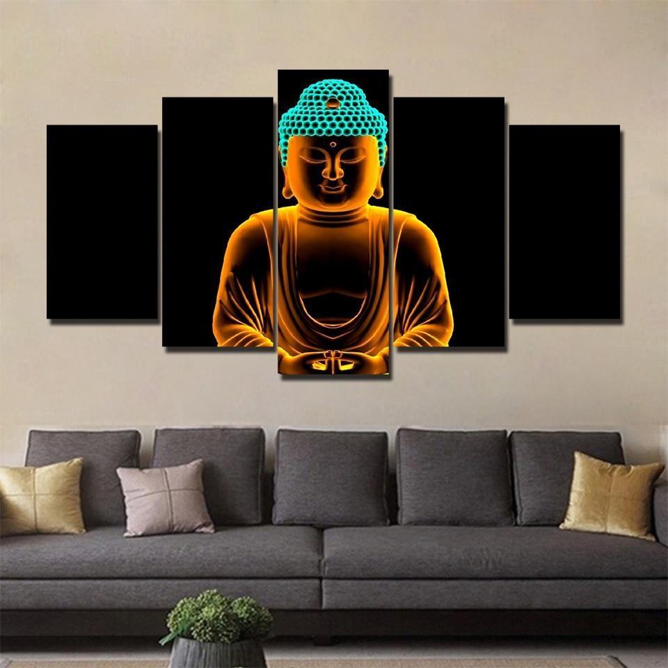 creative buddha religion leinwandbilder kunstdrucke rahmen