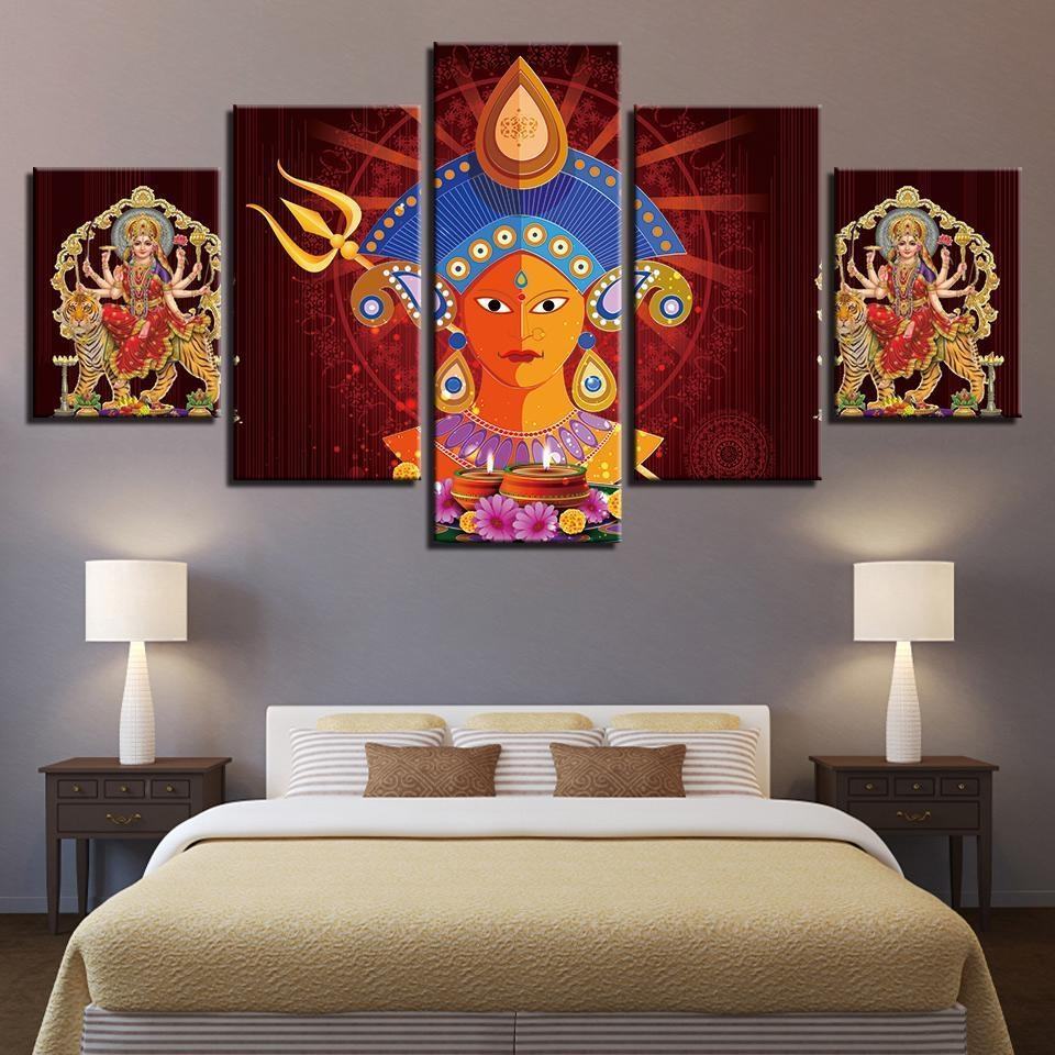 elephant god ganesha 5 religion leinwandbilder kunstdrucke rahmen