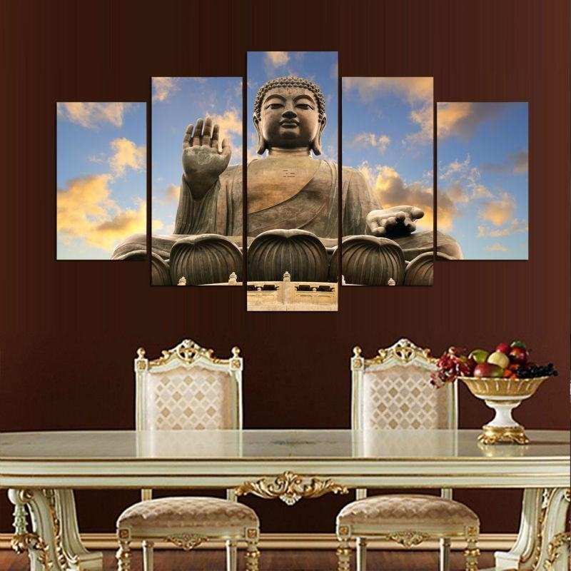 figure of buddha sky religion leinwandbilder kunstdrucke rahmen