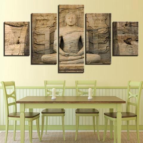 fortitude buddha religion leinwandbilder kunstdrucke rahmen