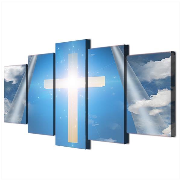 jesus christian cross sky religion leinwandbilder kunstdrucke rahmen trungten ypndk