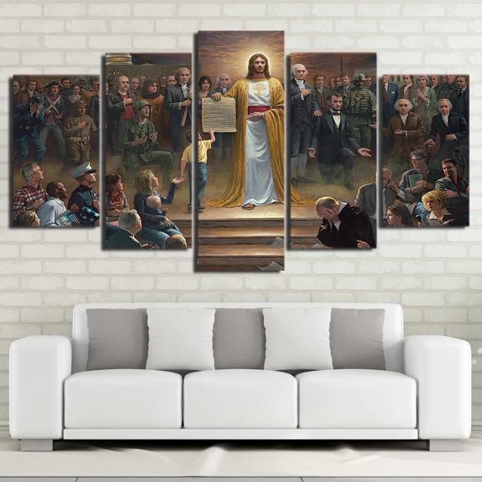 jesus christus kehrt zur religion der erde zurck leinwandbilder kunstdrucke rahmen