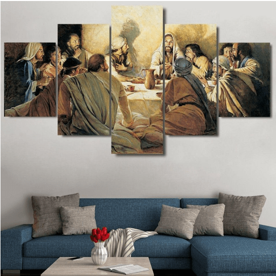 jesus disciples last supper religion leinwandbilder kunstdrucke rahmen trungten zomn1