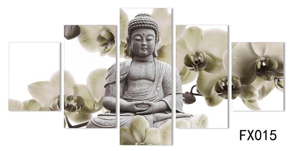 large orchid background buddha religion leinwandbilder kunstdrucke rahmen