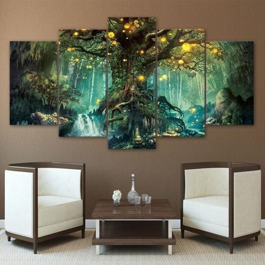 magical fairy tree religion leinwandbilder kunstdrucke rahmen