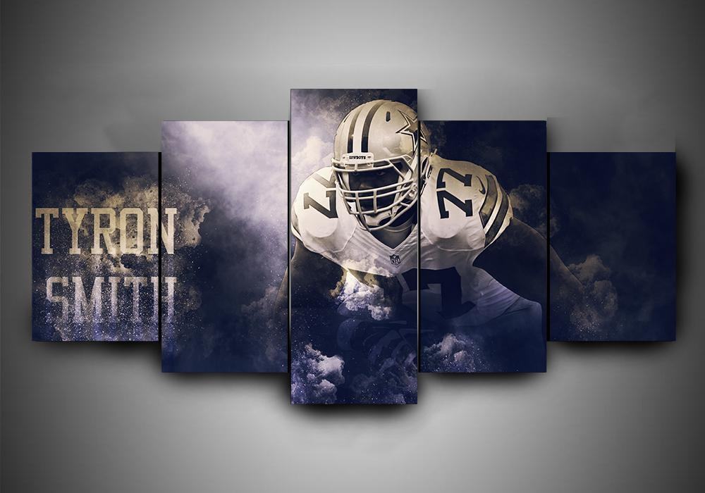 dallas cowboys tyron smith sport leinwandbilder kunstdrucke rahmen