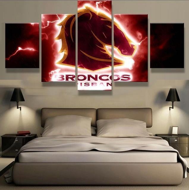 denver broncos 2 sport leinwandbilder kunstdrucke rahmen