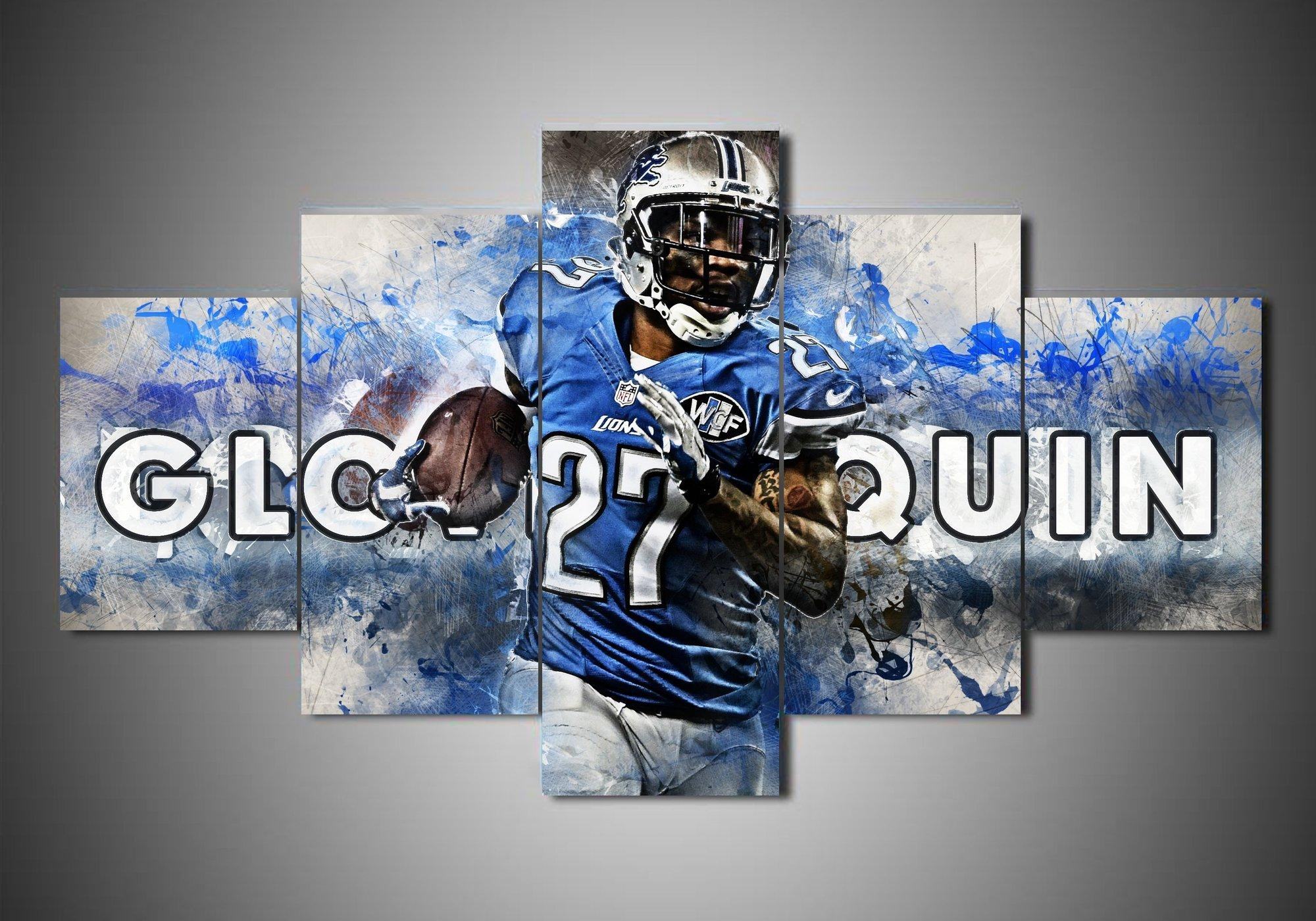 detroit lions glover quin sport leinwandbilder kunstdrucke rahmen