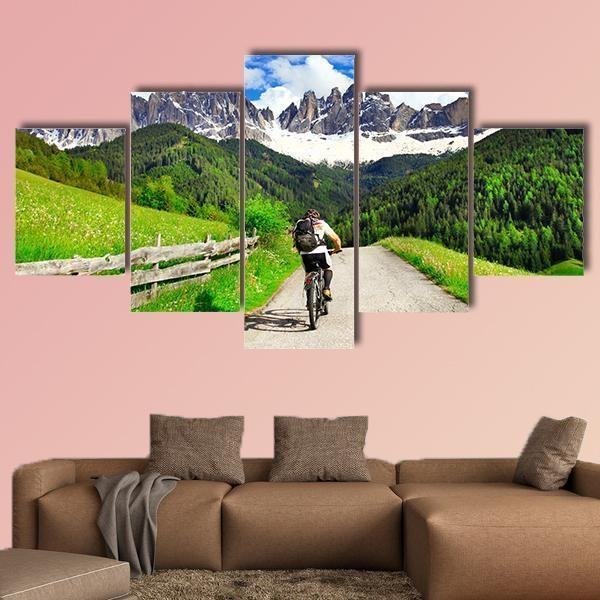 dolomites mountains in northen italy sport leinwandbilder kunstdrucke rahmen