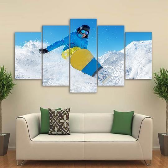 snow boarding carving sport leinwandbilder kunstdrucke rahmen