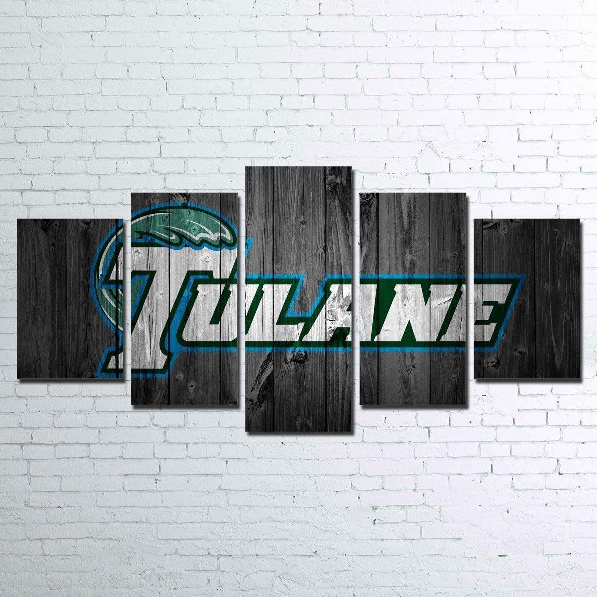 tulane logo sport leinwandbilder kunstdrucke rahmen