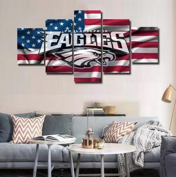 american flag philadelphia eagles abstract leinwandbilder kunstdrucke rahmen