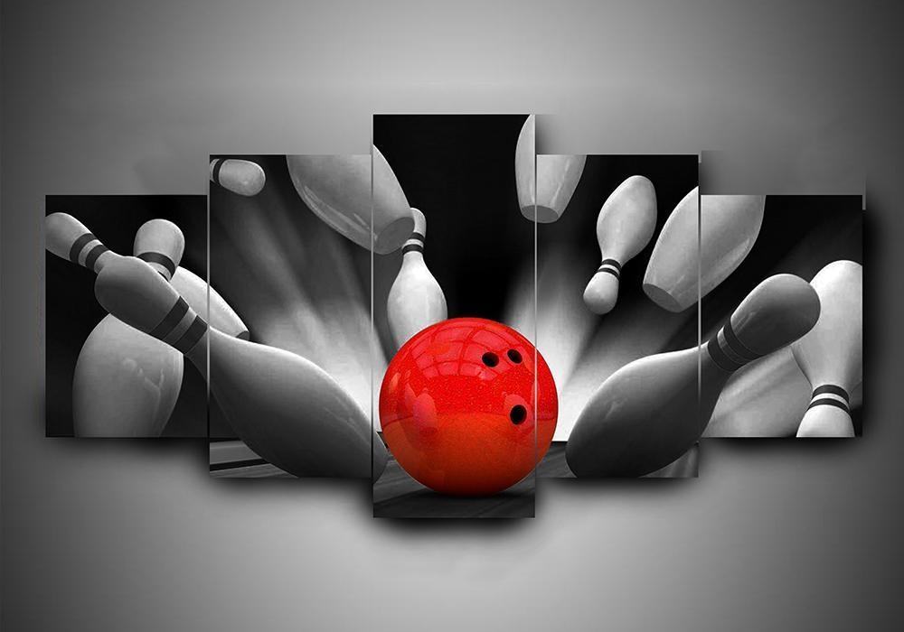 bowling sport leinwandbilder kunstdrucke rahmen