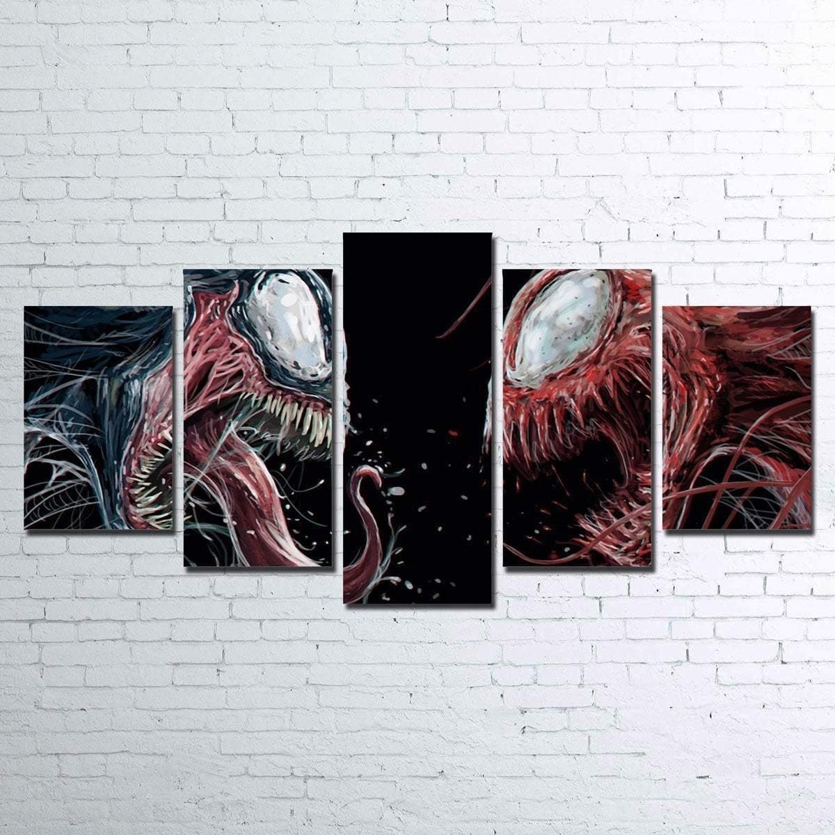 carnage vs venom v2 movie leinwandbilder kunstdrucke rahmen