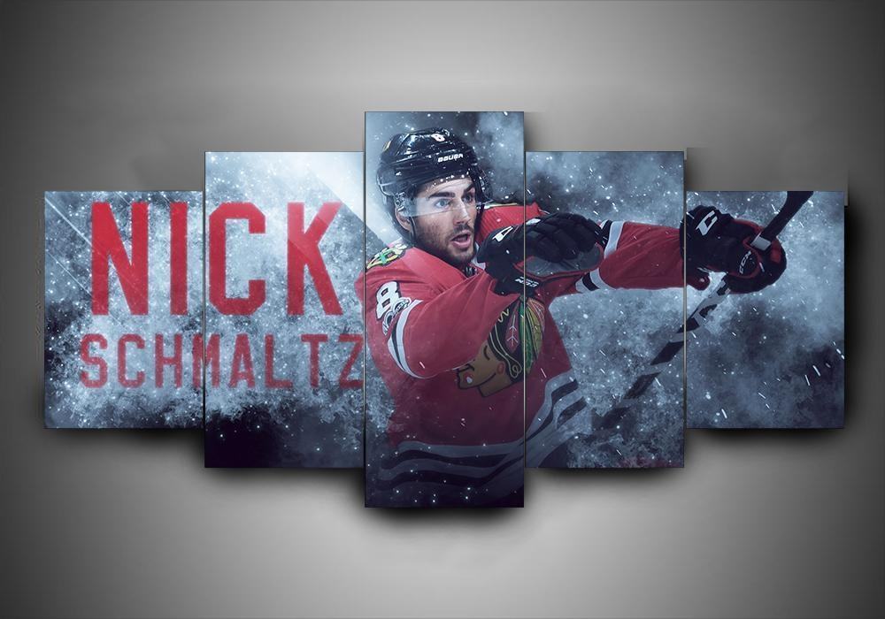 chicago blackhawks nick schmaltz sport leinwandbilder kunstdrucke rahmen