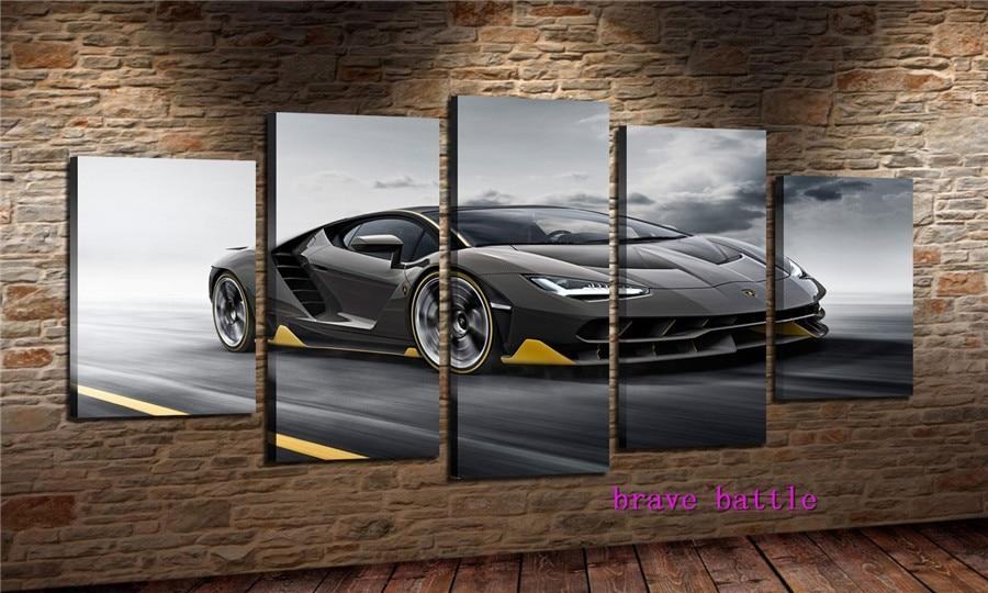 lamborghini centenario black car leinwandbilder kunstdrucke rahmen