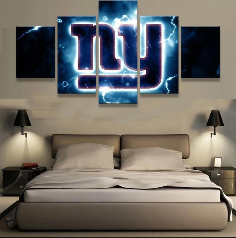 new york giants thunder football leinwandbilder kunstdrucke rahmen