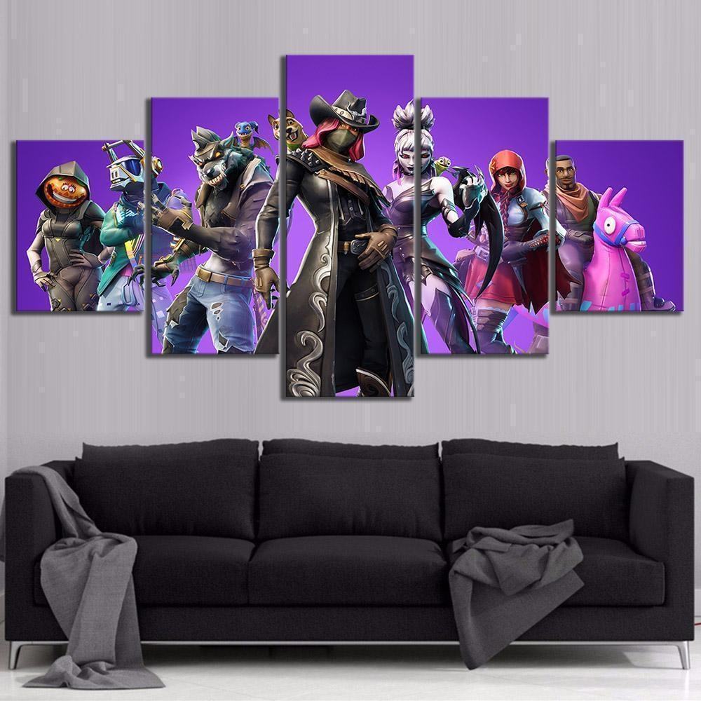 season 6 fortnite skins gaming leinwandbilder kunstdrucke rahmen