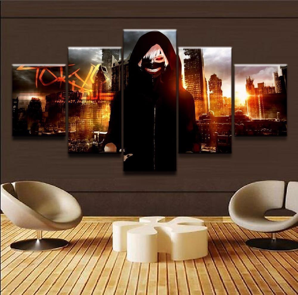 tokyo ghoul ken kaneki 1 anime leinwandbilder kunstdrucke rahmen