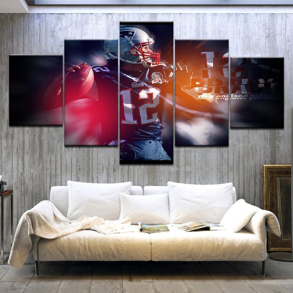 tom brady sport poster sport leinwandbilder kunstdrucke rahmen