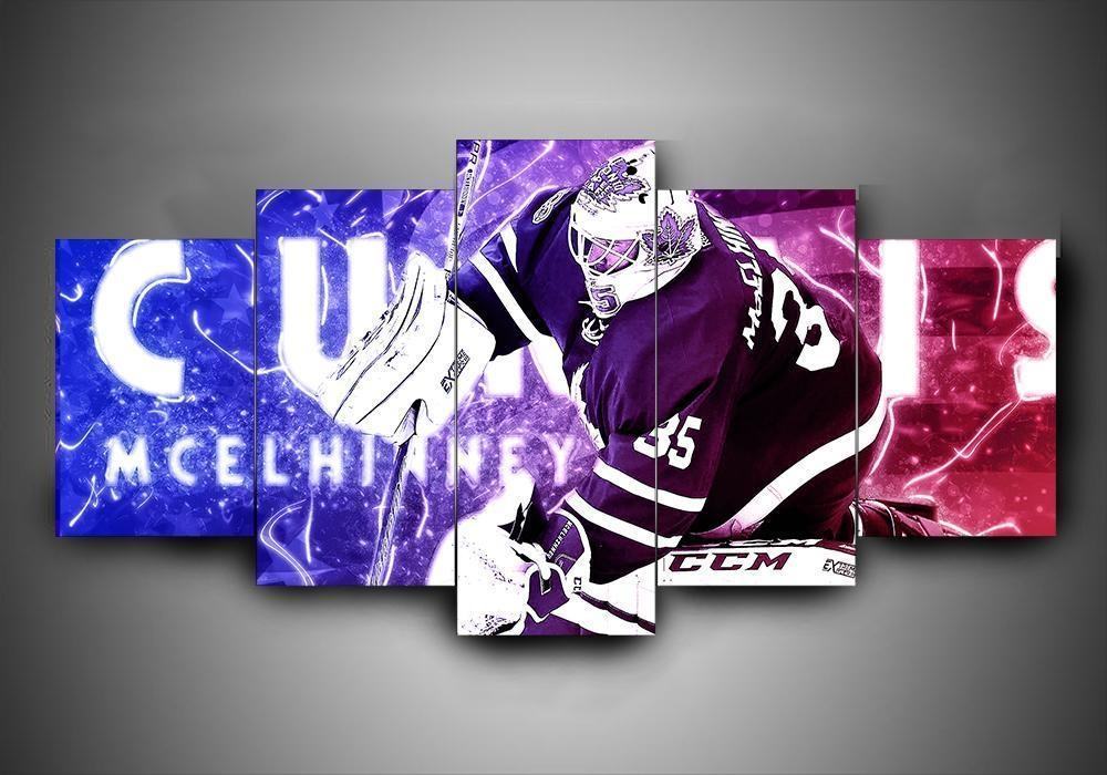 toronto maple leafs curtis mcelhinney sport leinwandbilder kunstdrucke rahmen