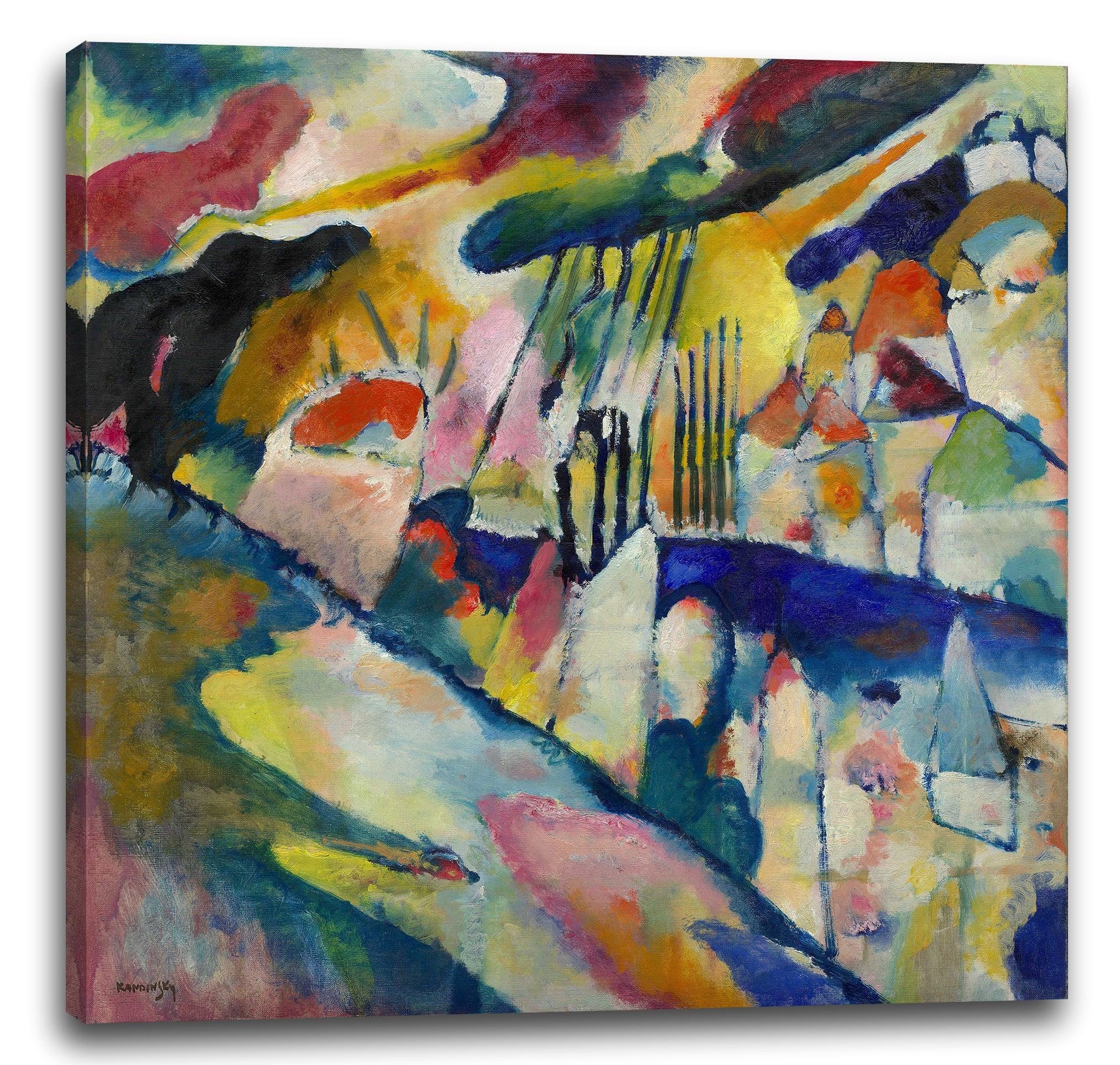 leinwandbild wassily kandinsky landschaft mit regen 1913