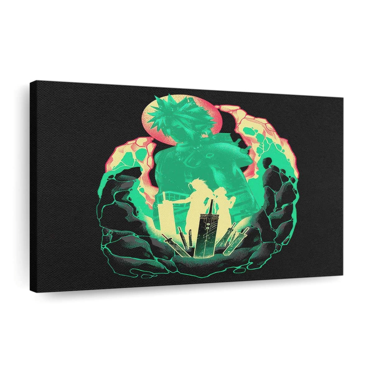 Buster Sword Nachfolger Leinwandbilder - Wanddeko buster sword successor standard v2