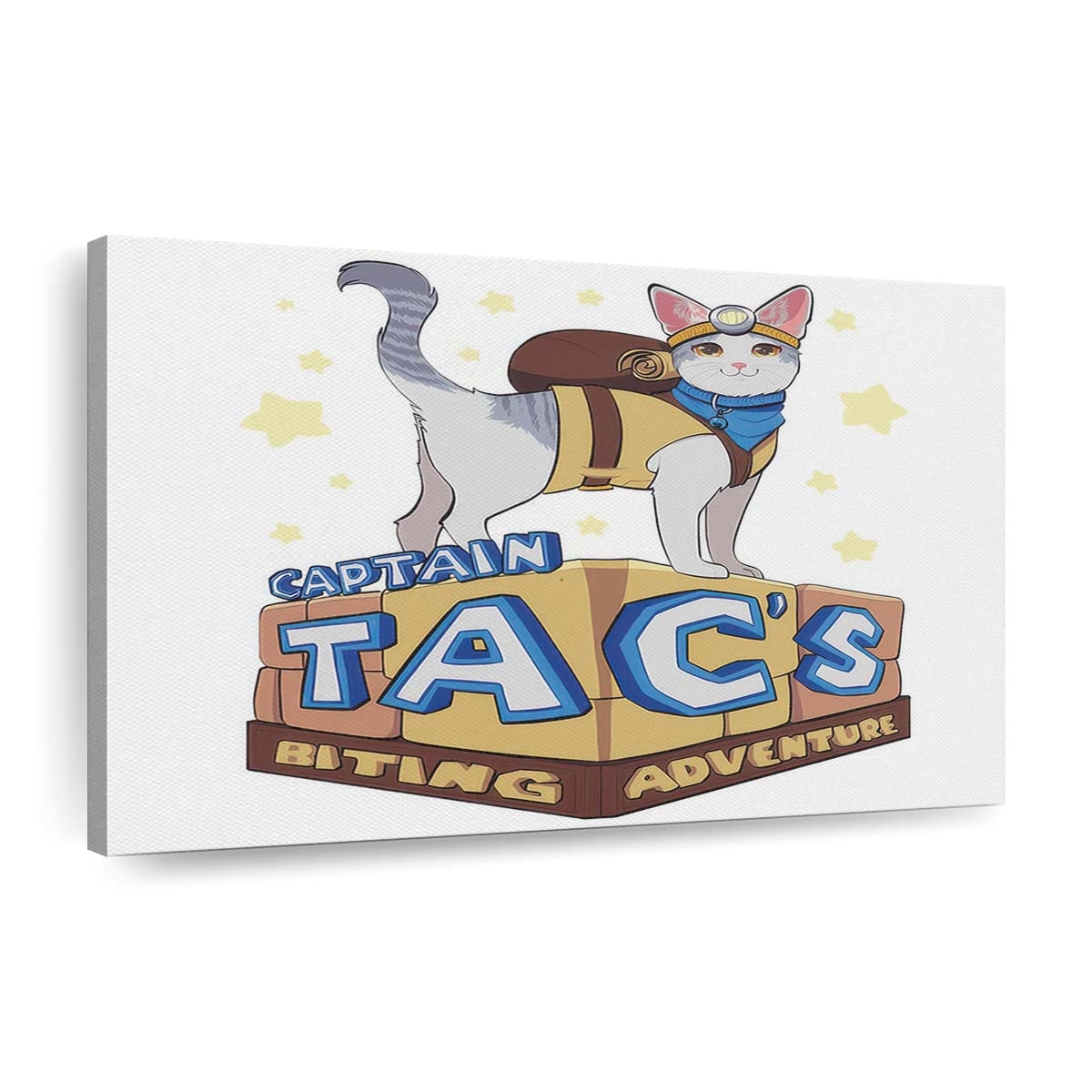 Kapitän Tac Leinwandbilder - Wanddeko captain tac standard v2