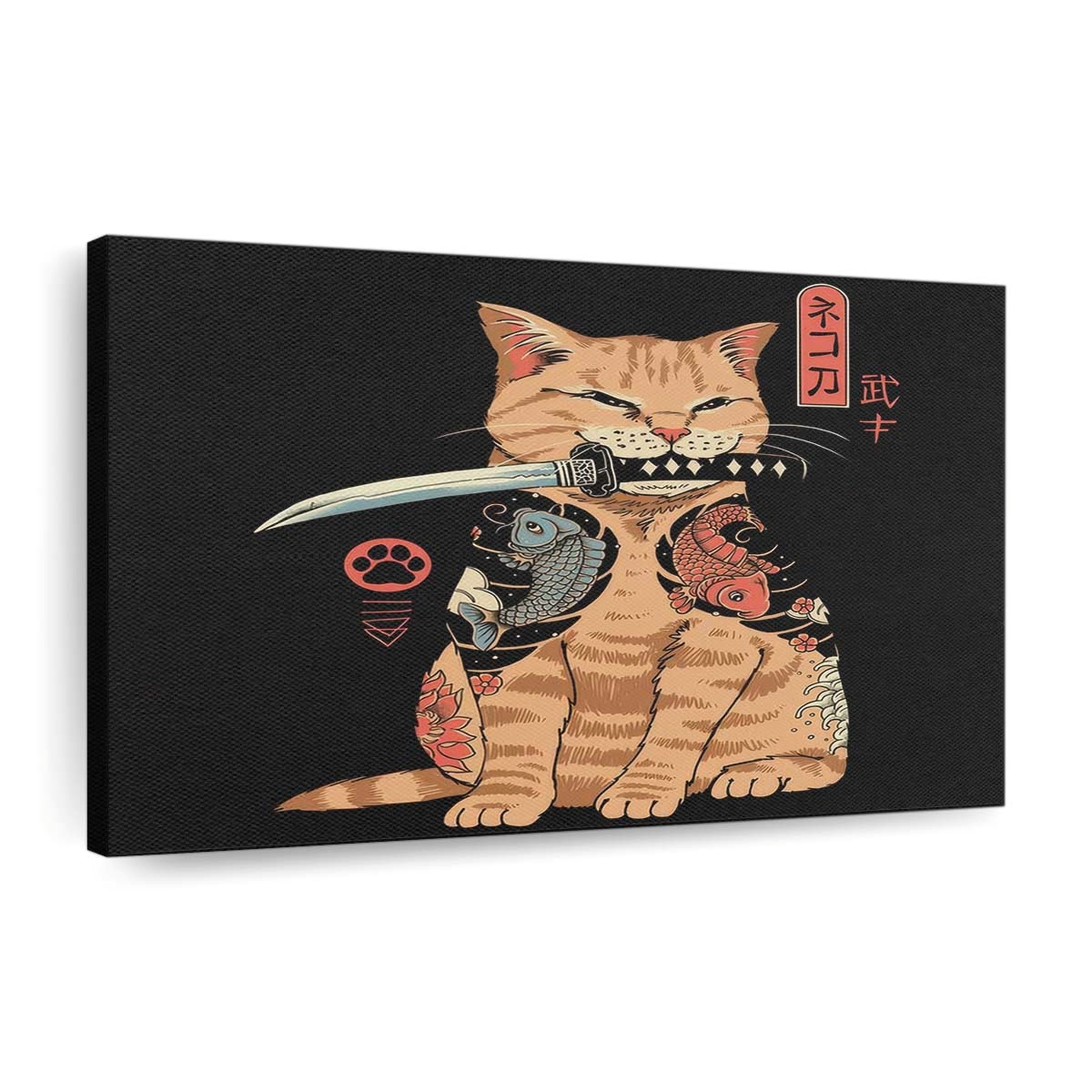 Katana Leinwandbilder - Wanddeko catana standard v2