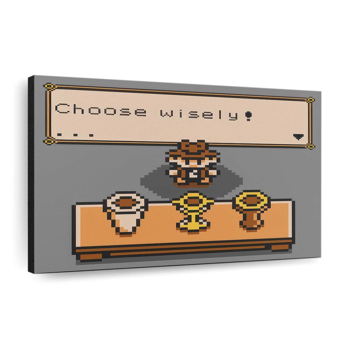 Wähle deinen Gral Leinwandbilder - Wanddeko choose your grail standard v2