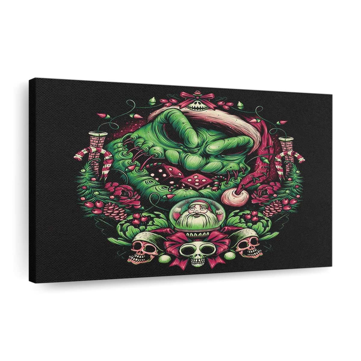 Weihnachten Boogeyman Leinwandbilder - Wanddeko christmas boogeyman standard v2