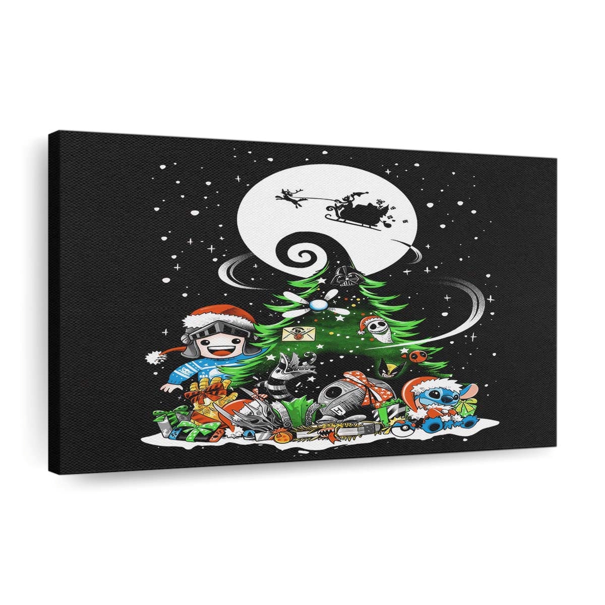 Weihnachten mit Teerion Leinwandbilder - Wanddeko christmas with teerion standard v2