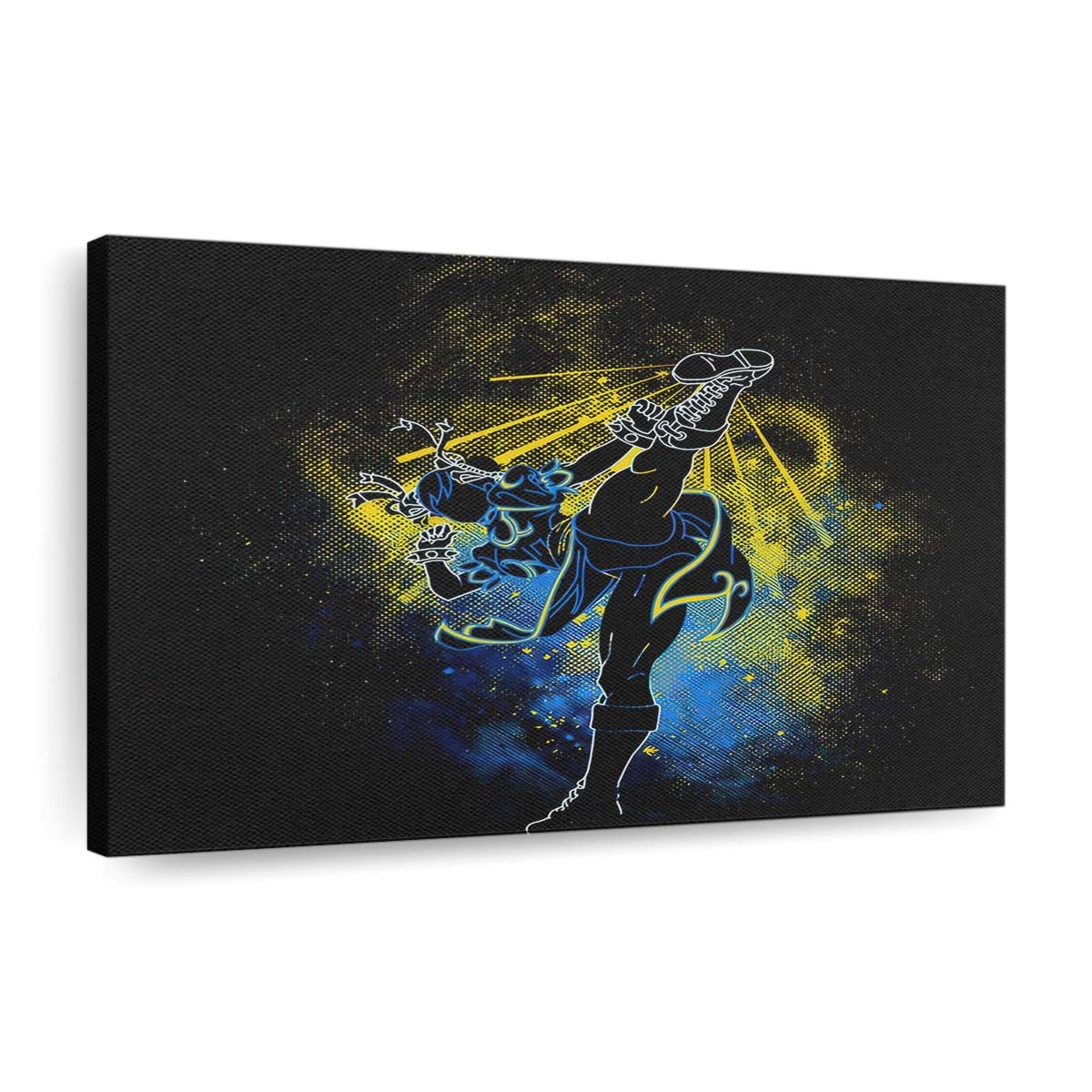 Chun Li Kunst Leinwandbilder - Wanddeko chun li art standard v2