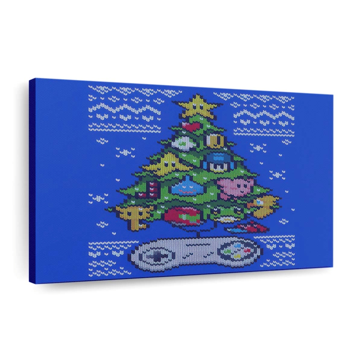 Klassisches Spiel Weihnachten Leinwandbilder - Wanddeko classic gaming christmas standard v2