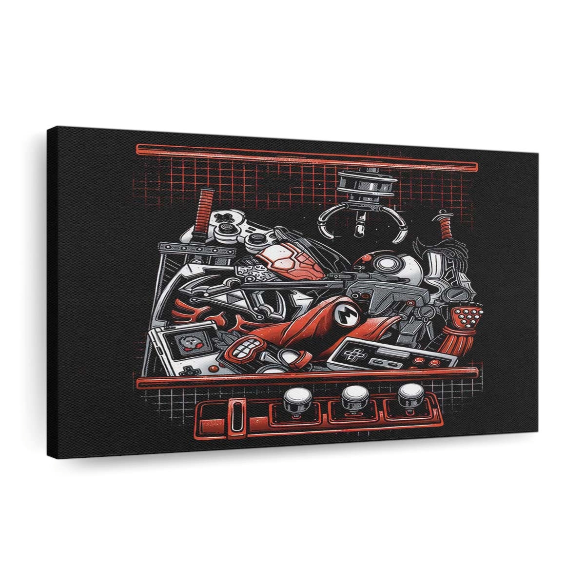 Klaue Abenteuer Leinwandbilder - Wanddeko claw adventure standard v2