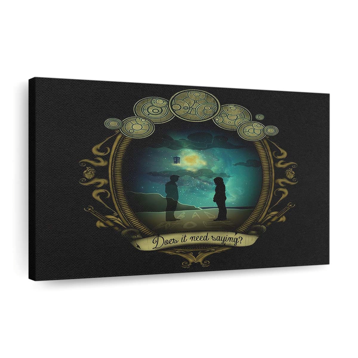 Muss man das sagen? Leinwandbilder - Wanddeko does it need saying standard v2