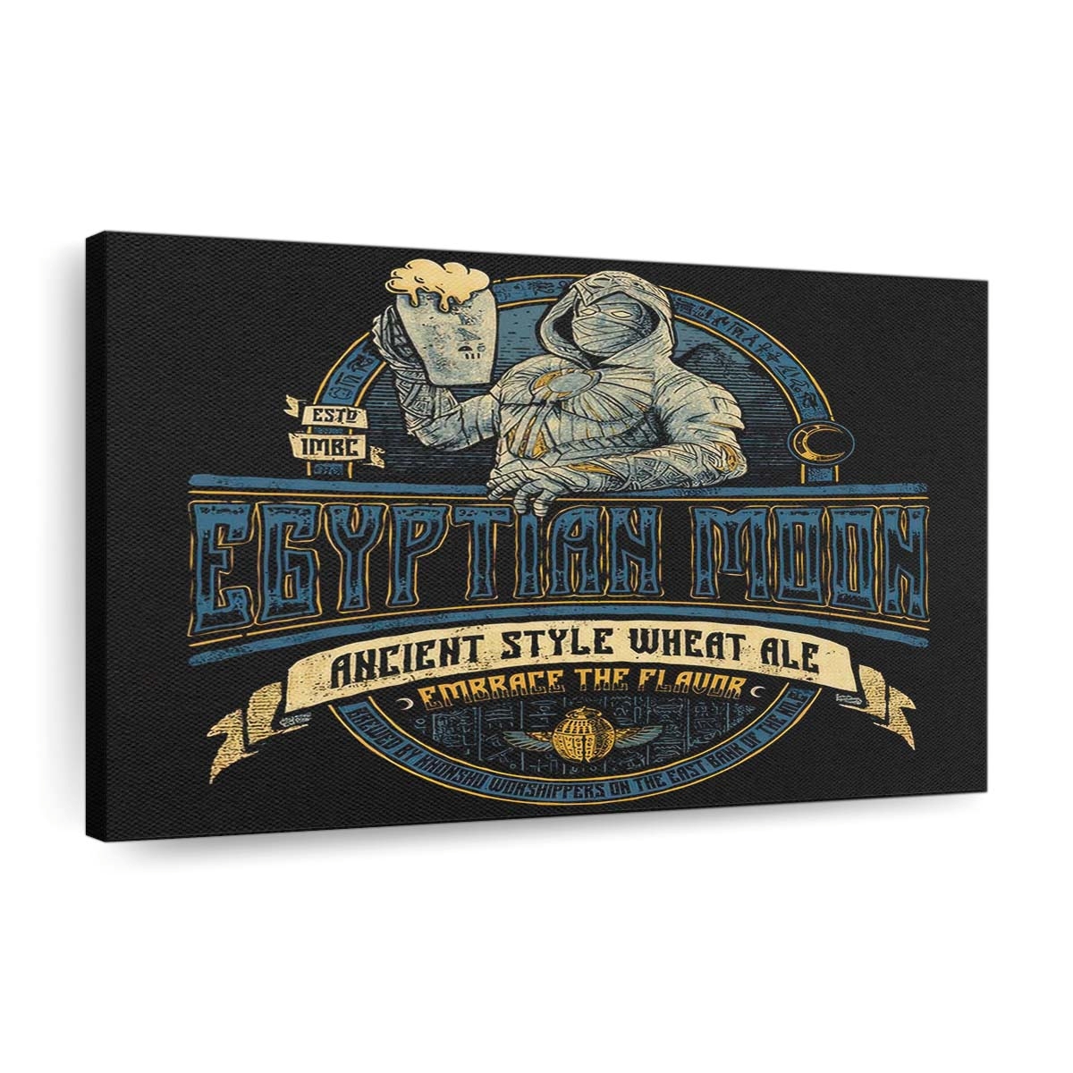Ägyptisches Mondbier Leinwandbilder - Wanddeko egyptian moon ale standard v2
