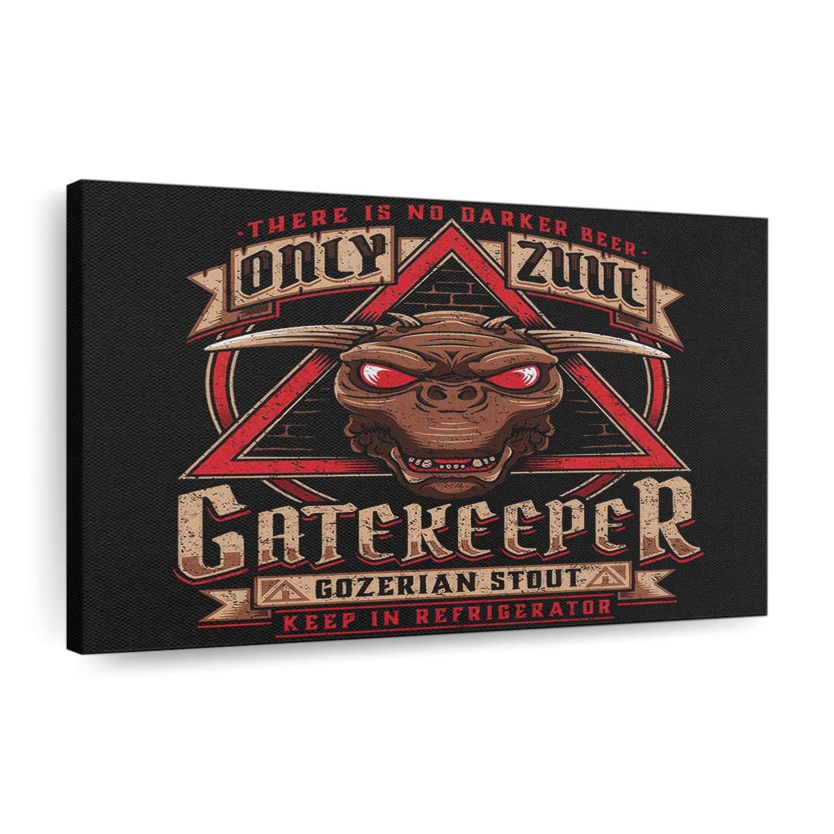 Torwächter Gozerian Stout Leinwandbilder - Wanddeko gatekeeper gozerian stout standard v2